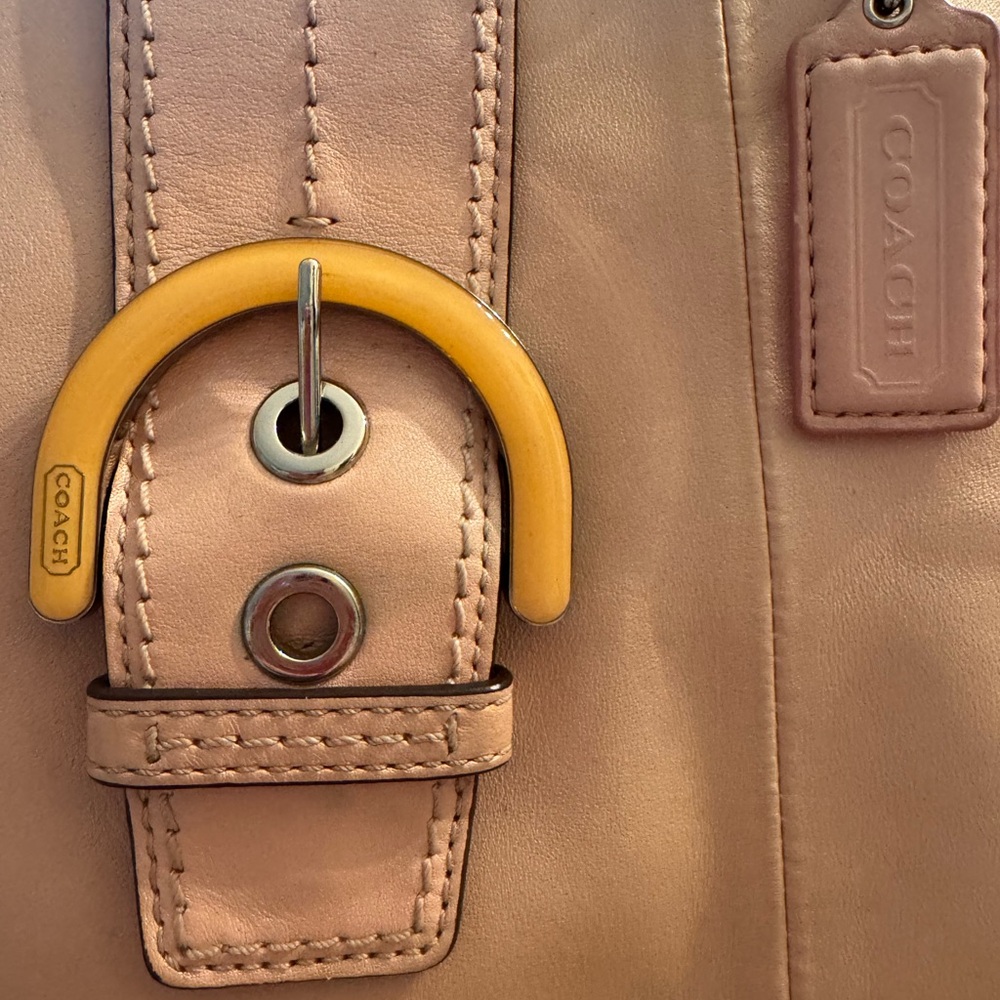 Coach Handbag in Blush Pink - Picture 2 of 15